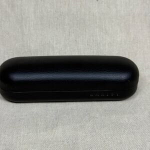 Oakley Hard Shell Eyeglasses Case Black Faux Leather Sunglass Case